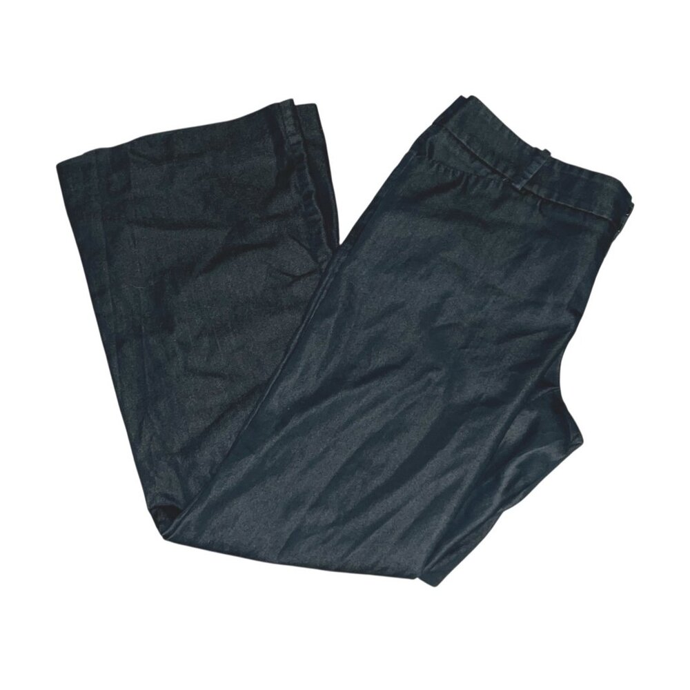 Mossimo Stretch Fit 3 Straight-Leg Dark Blue Dress Pants Sz 12 (Med) Womens
